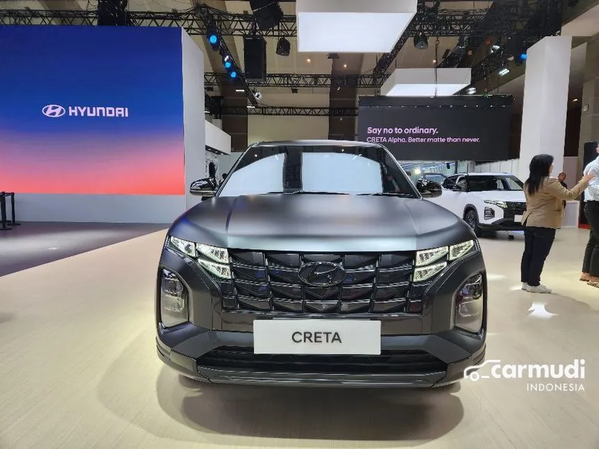 Jual Mobil Hyundai Creta 2024 Alpha 1.5 di DKI Jakarta Automatic Wagon Hitam Rp 406.800.000