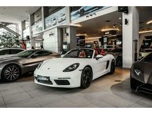 2020 Porsche 718 2.0 Boxster Convertible White