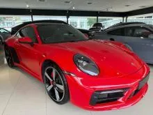 2021 Porsche 911 Carrera S HIGH SPEC - UK SPEC, 18 WAYS ELECTRIC SEATS WITH MEMORY, SPORT CHRONO, SPORT EXHAUST, BURMESTER SOUND SYSTEM, SUNROOF