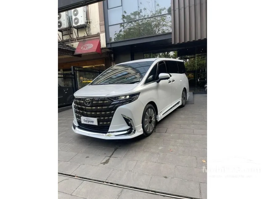 Jual Mobil Toyota Alphard 2024 HEV Modellista 2.5 di Jawa Barat Automatic MPV Putih Rp 2.050.000.000