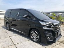 2016 Toyota Vellfire 2.5 G Limited Van Wagon