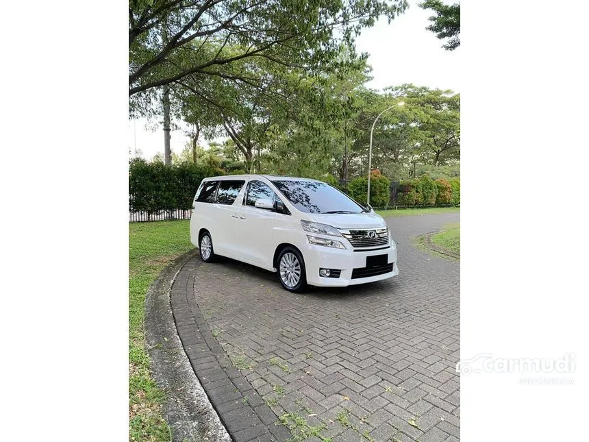 Jual Mobil Toyota Vellfire 2012 X 2.4 di DKI Jakarta Automatic Van Wagon Putih Rp 420.000.000