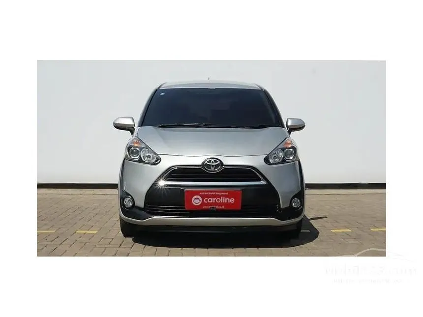 Jual Mobil Toyota Sienta 2018 V 1.5 di Banten Automatic MPV Silver Rp 175.000.000
