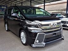 Best Selling Limited Unit - GST Inclusive - 2015 Vellfire 2.5 - ZA - UnReg - KL AP - Clearance Stock - Negotiable Face to Face - JAP Grade A Condition