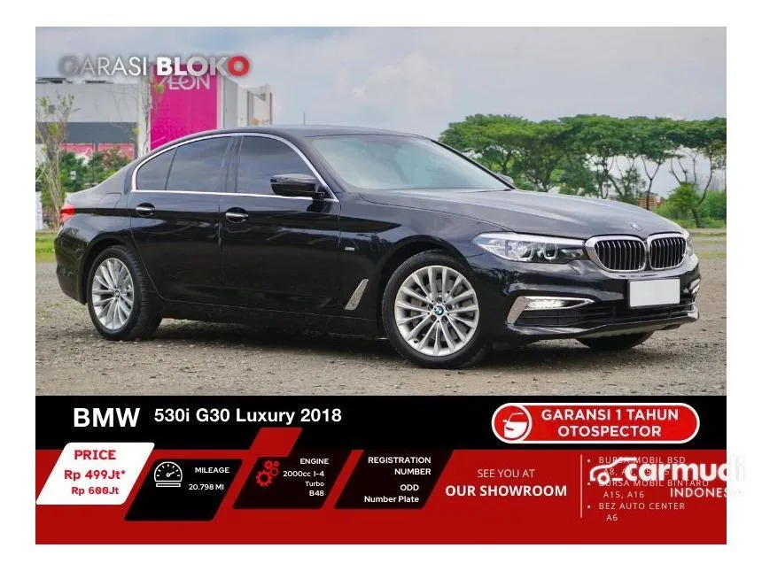 2018 BMW 530i Luxury Sedan