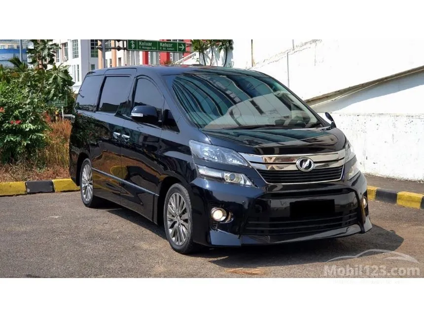 Jual Mobil Toyota Vellfire 2014 Z 2.4 di DKI Jakarta Automatic Van Wagon Hitam Rp 410.000.000