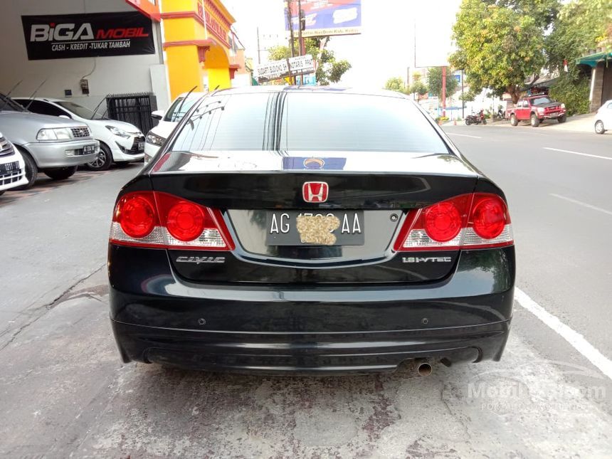 Jual Mobil Honda Civic 2008 FD 1.8 di Jawa Timur Manual Sedan Hitam Rp