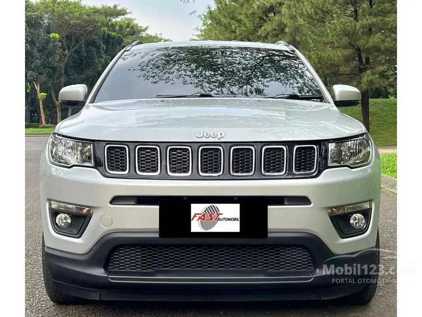Jual Mobil Jeep Compass 2018 1.4 di DKI Jakarta Automatic SUV Silver Rp 335.000.000