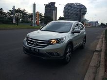 (Tdp 6jtan) honda crv 2.4 new model prestige AT 2013 silver termurah di 123.com