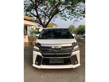 2016 Toyota Vellfire 2.5 ZG Van Wagon White on Black Service Record Lengkap Pemakakian Pribadi