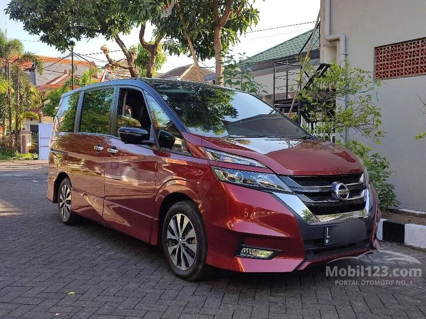 Jual Mobil Nissan Serena 2019 Highway Star 2.0 di Jawa Timur Automatic MPV Marun Rp 365.000.006