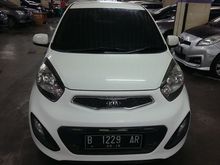 2013 KIA Picanto 1.2 SE 3 Automatic Putih Tangan 1 Low KM Pajak Panjang Tdp 9 Juta