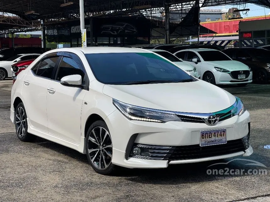 2017 Toyota Corolla Altis Esport Option Sedan