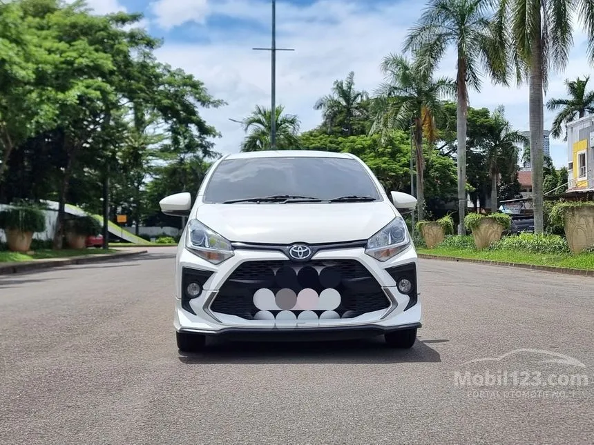 Jual Mobil Toyota Agya 2021 GR Sport 1.2 di Banten Automatic Hatchback Putih Rp 140.000.000