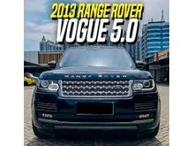 2013 Land Rover Range Rover 5.0 Vogue SE SUV Black on Beige Hitam