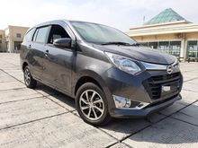 Daihatsu Sigra 1.2 R AT 2019 Abu-abu. KM 7 Rb, Pajak Panjang, Siap Pakai.