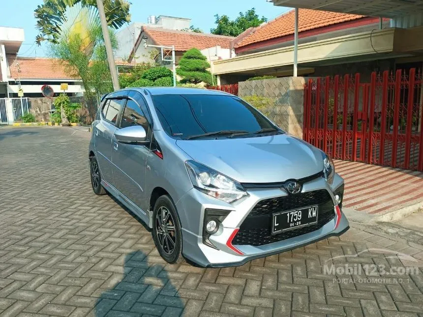 Jual Mobil Toyota Agya 2020 TRD 1.2 di Jawa Timur Manual Hatchback Silver Rp 127.000.000