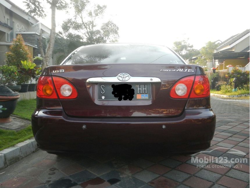Jual Mobil Toyota Corolla Altis 2001 G 1.8 di Jawa Timur Jual Mobil Toyota Corolla Altis 2001 G 1.8 di Jawa Timur