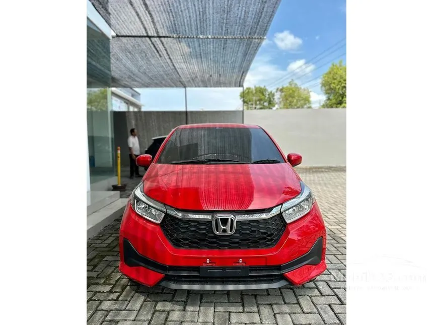 Jual Mobil Honda Brio 2024 E Satya 1.2 di Banten Automatic Hatchback Merah Rp 184.300.000