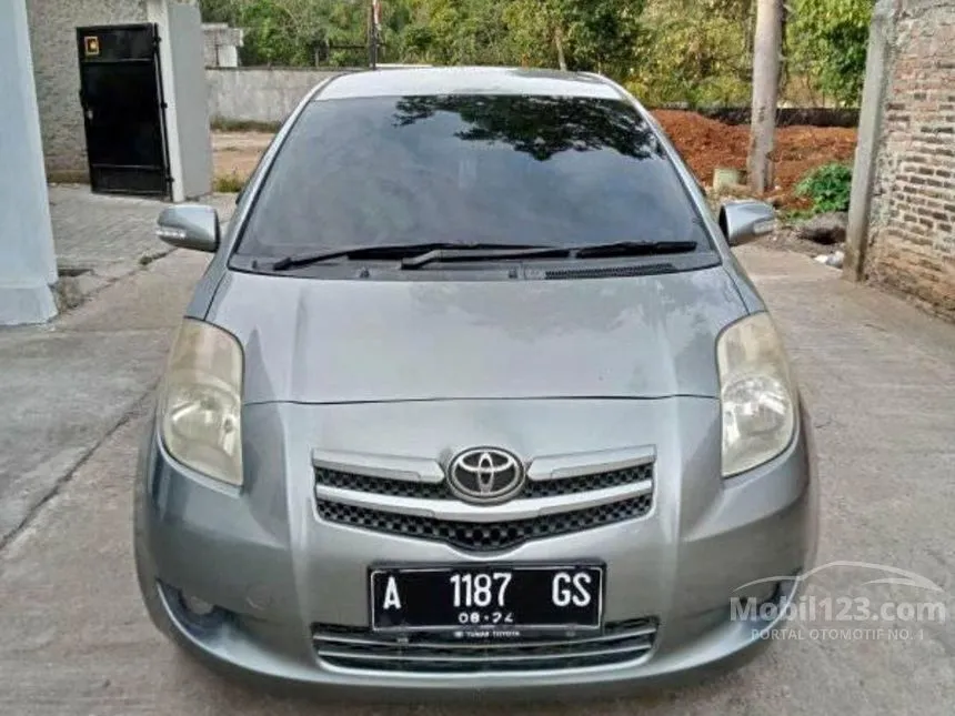 Jual Mobil Toyota Yaris 2008 E 1.5 di Banten Automatic Hatchback Silver Rp 88.000.000