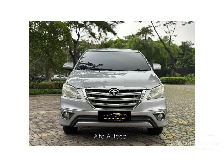Jual Mobil Toyota Kijang Innova 2015 V 2.0 di Banten Automatic MPV Silver Rp 179.000.000