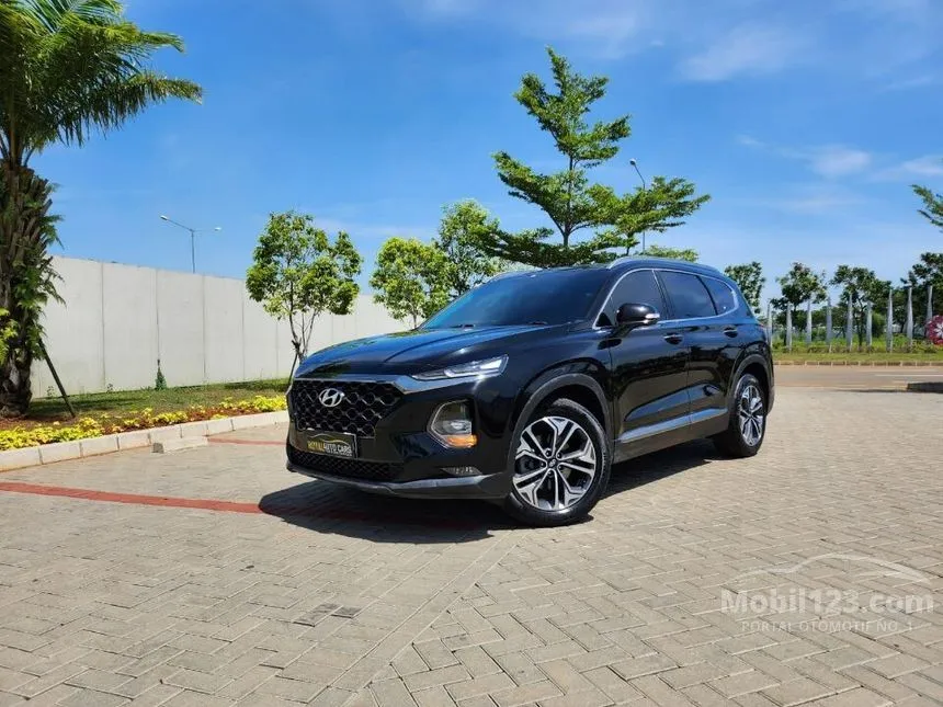 Jual Mobil Hyundai Santa Fe 2019 CRDi GRAND 2.2 di DKI Jakarta Automatic SUV Hitam Rp 448.000.000