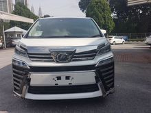 2018 Toyota Vellfire 2.5 ZG JBL H. THEATER