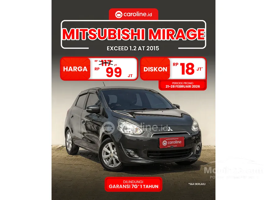 2015 Mitsubishi Mirage EXCEED Hatchback