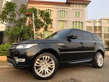 2015 Land Rover Range Rover Sport 3.0 Autobiography SUV Nik15 Black On Saddle Brown Km30rb Antik Record ATPM Panoramic Sunroof 2TV RSE Vacum TDP500JT