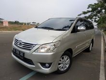 2012 Toyota Kijang Innova 2.5 G MT Good Condition TDP 20jt
