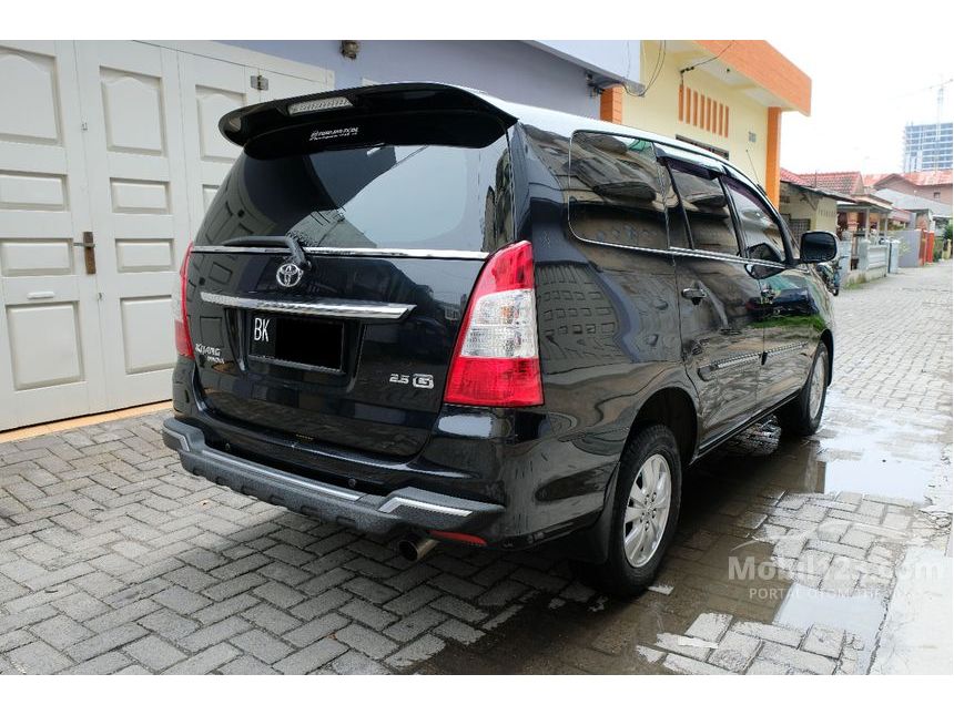 Jual Mobil  Toyota Kijang  Innova  2012 G 2 5 di Sumatera  