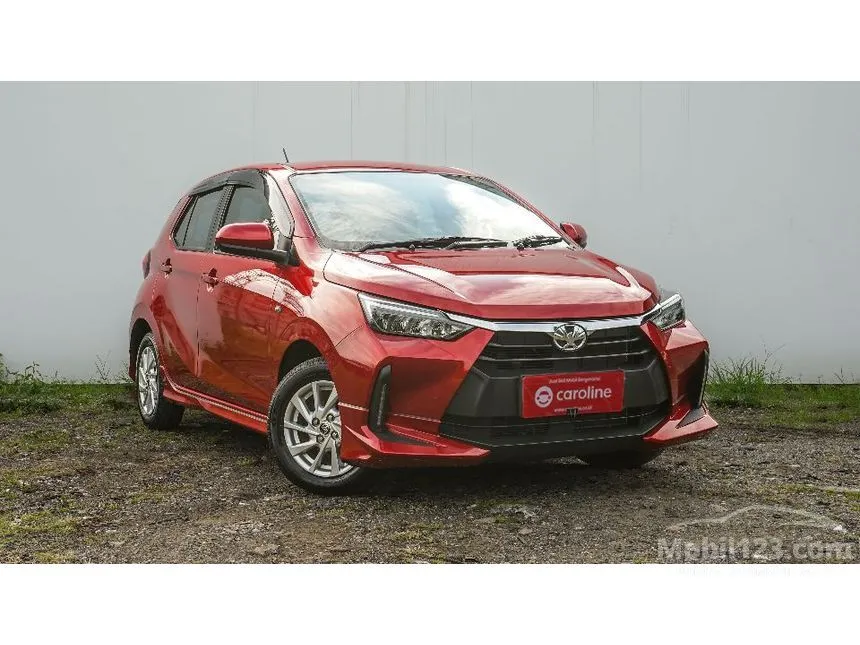 Jual Mobil Toyota Agya 2023 G 1.2 di Banten Automatic Hatchback Merah Rp 156.000.000