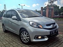 Honda Mobilio 1.5 E Prestige 2014 AT Silver , Full Orisinil , Like new