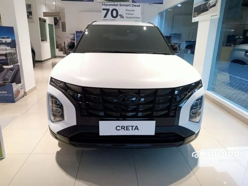 Jual Mobil Hyundai Creta 2024 Trend 1.5 di DKI Jakarta Automatic Wagon Putih Rp 240.500.000