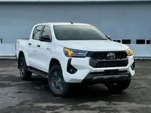 PROMO HARGA TERBAIK, DISKON BESAR, DP RINGAN, CASH TEMPO 50:50, DATA DI BANTU Toyota Hilux 2,4 V Double Cab 4X4 Pickup