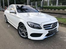 Mercedes Benz C250 AMG Putih NIK 2017 KM 9ribu