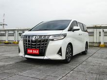 BEST DEAL Toyota Alphard 2.5 G ATPM 2018 White on Beige Low KM 10ribuan ASLI Plat Genap Mulus Terawat