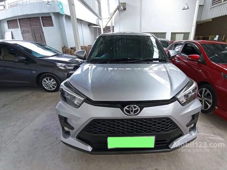 Jual Mobil Toyota Raize 2022 G 1.0 di Banten Automatic Wagon Silver Rp 204.000.000