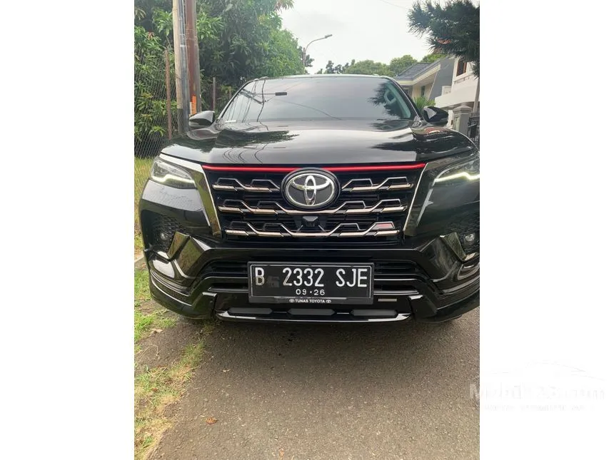 Jual Mobil Toyota Fortuner 2021 TRD 2.4 di DKI Jakarta Automatic SUV Hitam Rp 510.000.000
