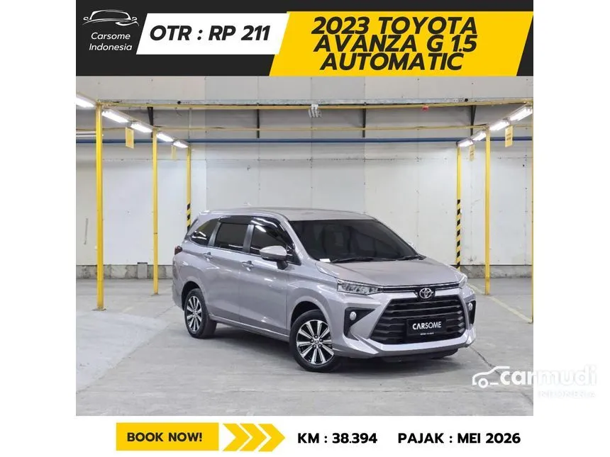 2023 Toyota Avanza G MPV