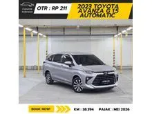 2023 Toyota Avanza 1.5 G MPV HENAT BBM SEGERA DAPATKAN SPECIAL DISC SAMPAI 10 JUTA PLUS WARANTY 1 TAHUN DAN FREE DETAILING