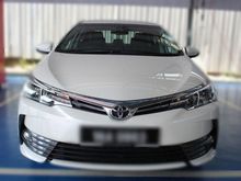 2017 Toyota Corolla Altis 1.8 G Sedan (A) -- MORE FREE GIFTS + free premium tint --