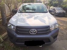 2018 Toyota Hilux 2.0 N120 Pick-up Ready Stock Promo Cuci Gudang Harga Terbaik