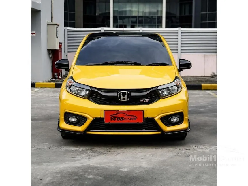 Jual Mobil Honda Brio 2021 RS Urbanite 1.2 di DKI Jakarta Automatic Hatchback Kuning Rp 175.000.000