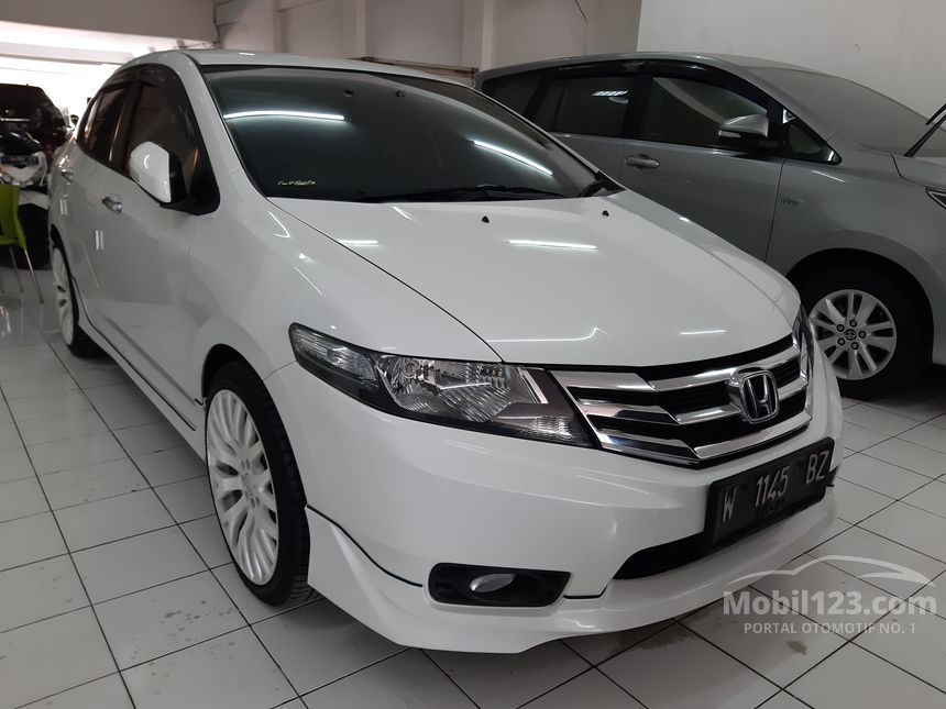 Jual Mobil Honda City 2013 E 1.5 di Jawa Timur Automatic Sedan Putih Rp 