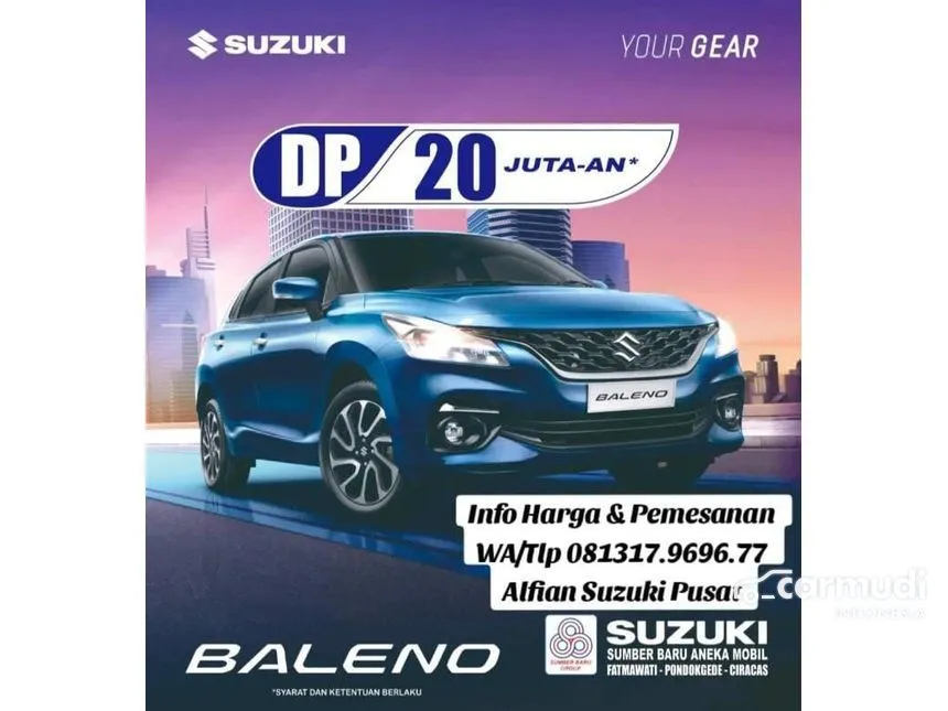Jual Mobil Suzuki Baleno 2024 1.5 di DKI Jakarta Automatic Hatchback Biru Rp 199.999.999