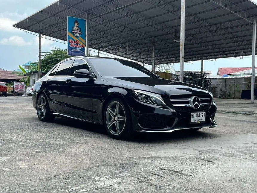 2015 Mercedes-Benz C300 Blue TEC Hybrid AMG Dynamic Sedan