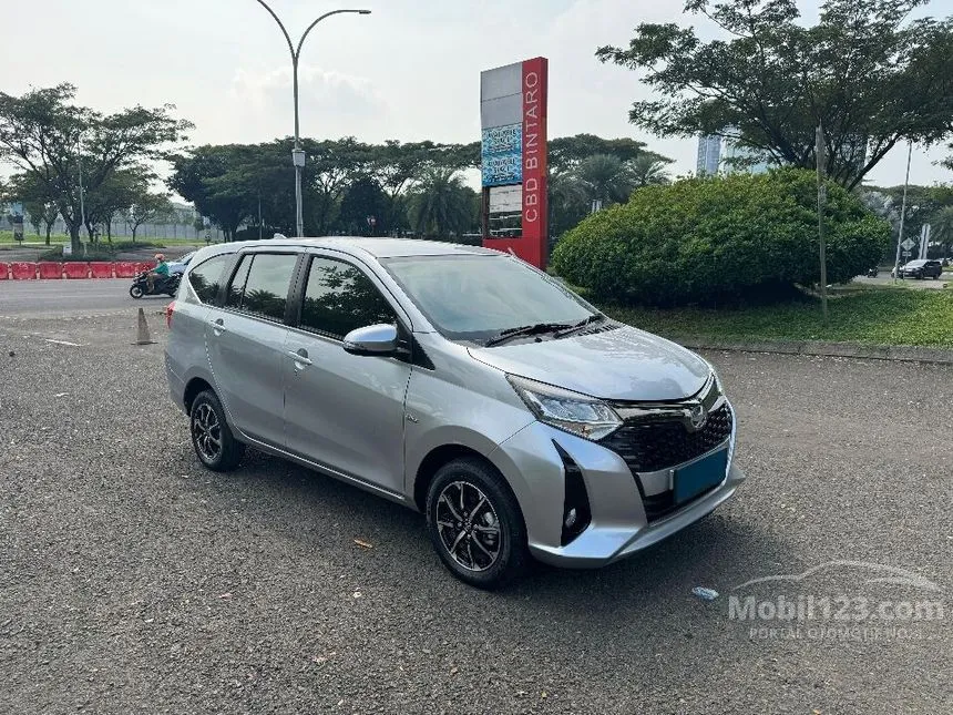 Jual Mobil Toyota Calya 2023 G 1.2 di Banten Automatic MPV Silver Rp 150.000.000