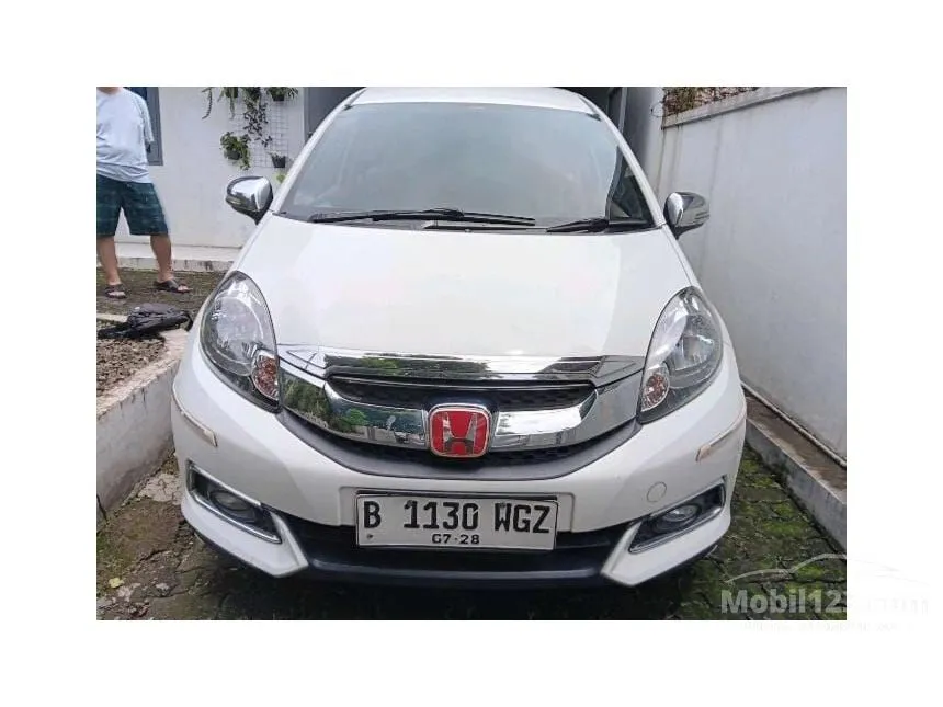 Jual Mobil Honda Mobilio 2014 E 1.5 di DKI Jakarta Automatic MPV Putih Rp 105.000.000