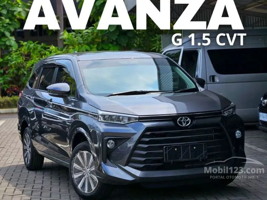 Jual Mobil Toyota Avanza 2024 G 1.5 di Banten Manual MPV Abu